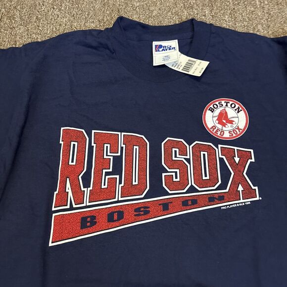 NWT Vintage 1996 Pro Player Boston Red Sox Graphic T-shirt Size 18-20 XL  New - Picture 2 of 7